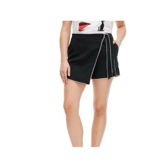 Diane Von Furstenberg For Target Black Skort Size 2X - Picture 1 of 8